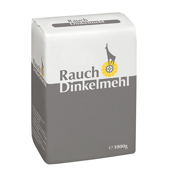 Weizenmehl Type 480 universal 1000 g - Körnung zwischen glatt und griffig - Unsere Mehle / Rauchmühle / Rauchmehl. Für alle Anwendungen.