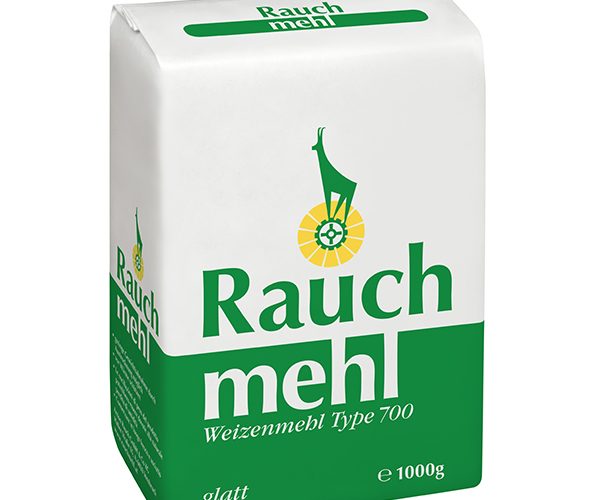 Rauch Weizenmehl glatt Type 700 - grün - Unsere Mehle / Rauchmühle / Rauchmehl - für Germteige, Mürbteige, Schmarren und gezogene Strudelteige