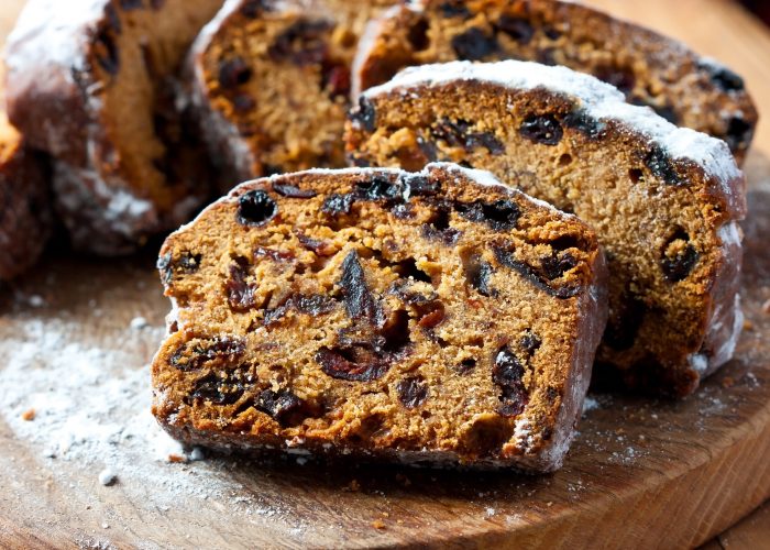 Feiner Früchtekuchen / für mehrere Wochen haltbar / Rauchmühle / Rauchmehl