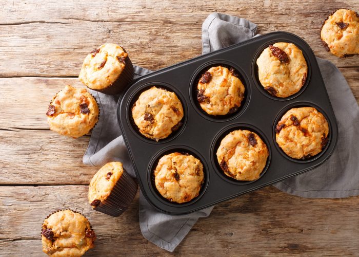 Muffins mit Tomaten / für das Sommerfest / Rauchmühle / Rauchmehl