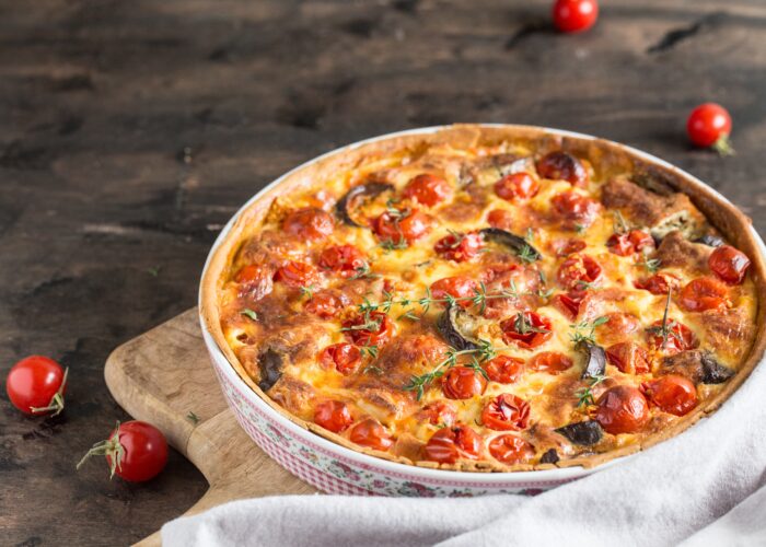 Quiche mit Thunfisch und Tomaten / immer beliebt / Rauchmühle / Rauchmehl