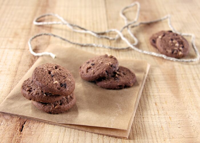 Schokokekse / mit Kaffee / Rauchmühle / Rauchmehl